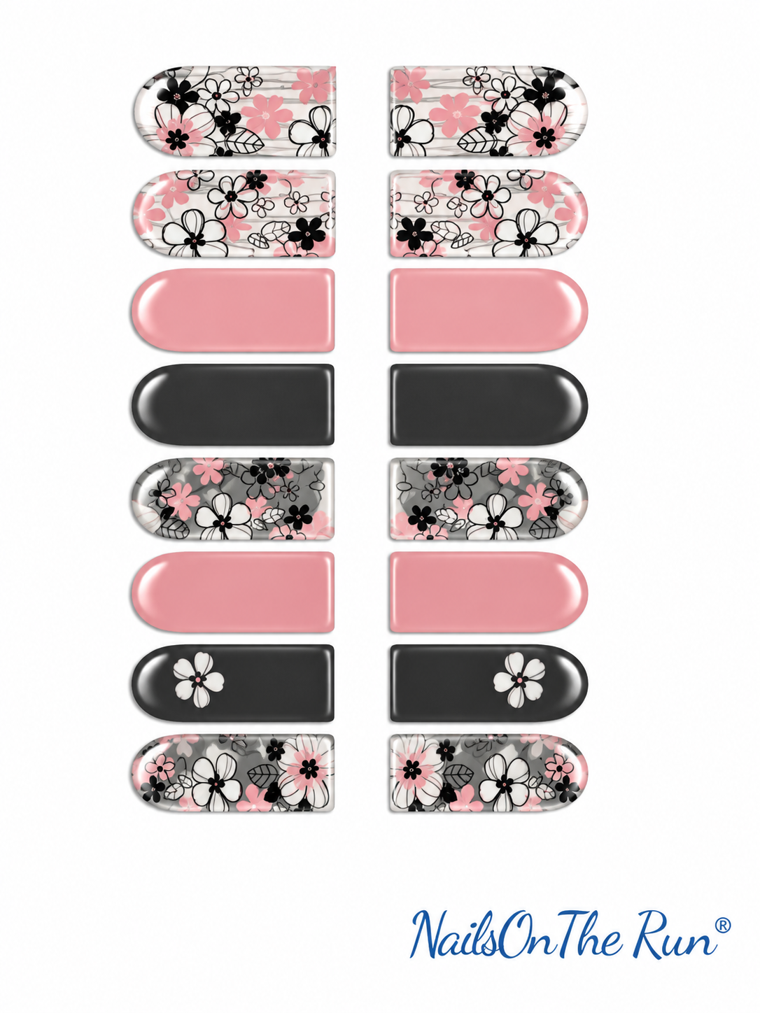 Nail Polish Toe Wraps T34