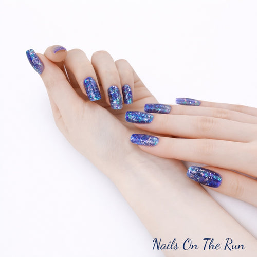 Gel Nail Wraps G037 | No Cure Gel Polish Nail Wraps UK