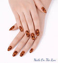 Semi Cured Gel Nail Wraps 740 | Salon Finish Nail Wraps UK