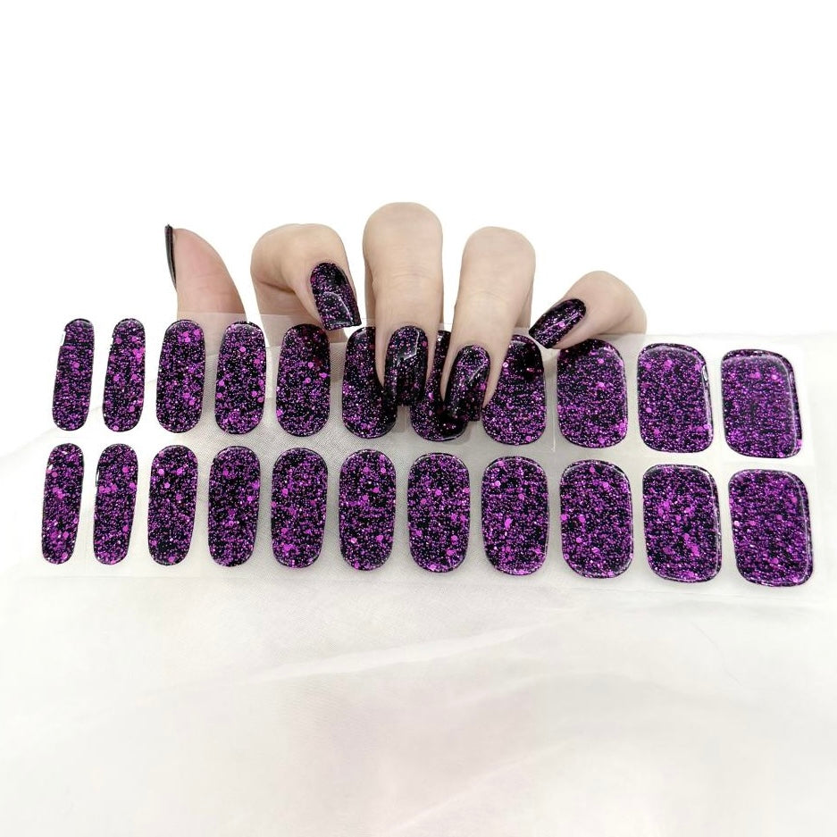 Gel Nail Wraps G192 | No Cure Gel Polish Nail Wraps UK