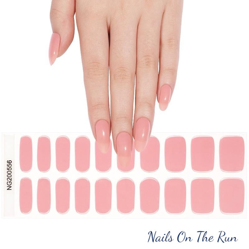 Semi Cured Gel Nail Wraps 556 | Salon Finish Nail Wraps UK