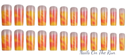 Press On Nails PON006 | Xlong Square False Nails UK