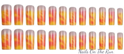 #nailsontherun #nail #nailwraps #pressonnails #falsenails