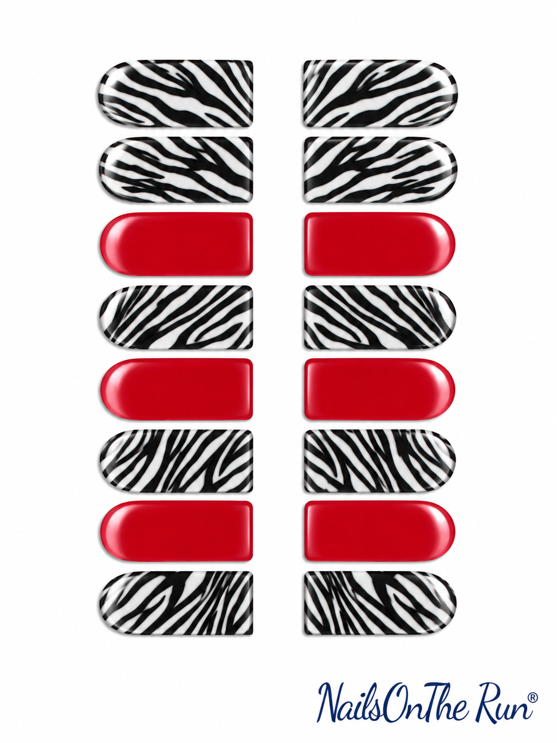 Nail Polish Toe Wraps T18