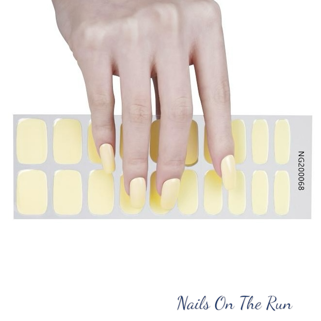Semi Cured Gel Nail Wraps 068 | Salon Finish Nail Wraps UK