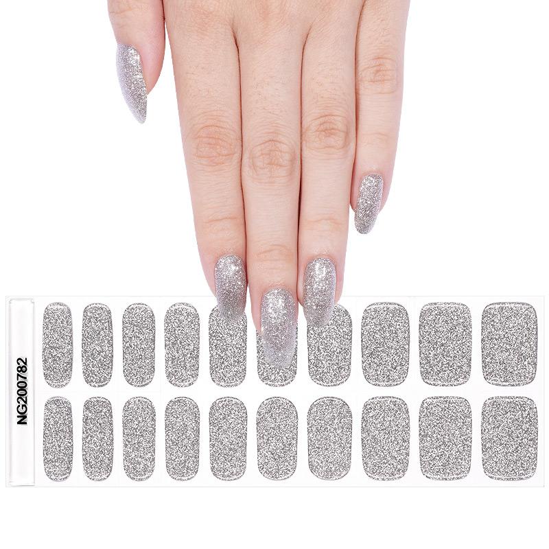 Semi Cured Gel Wraps 782 | Salon Finish Nail Wraps UK