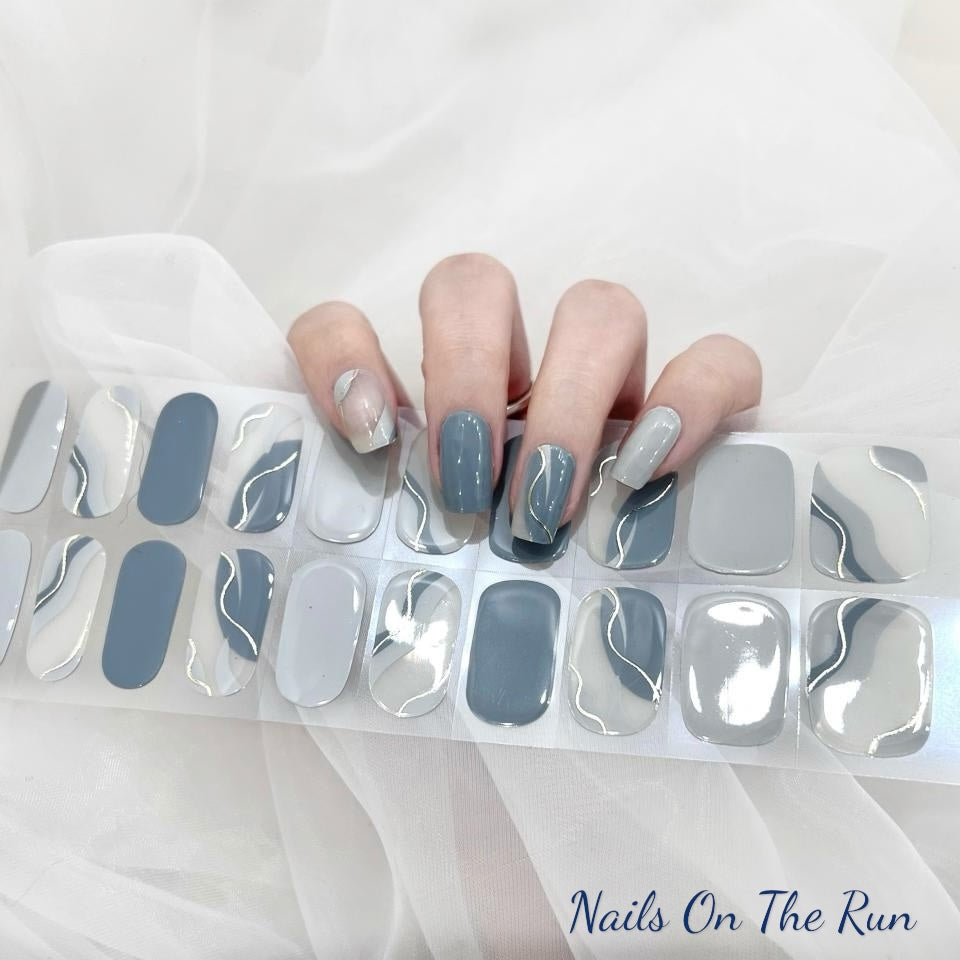 Gel Polish Wraps G59 | No Cure Gel Polish Wraps UK