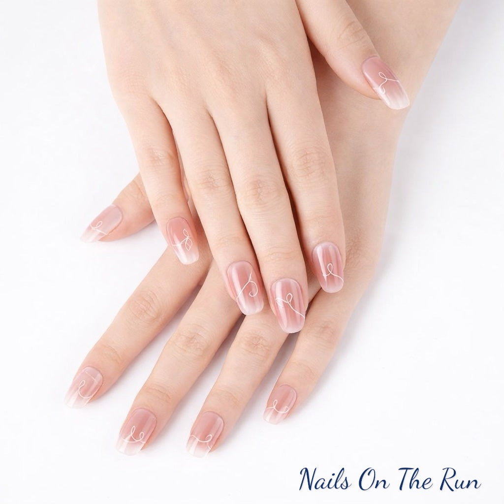 Semi Cured Gel Nail Wraps 220 | Salon Finish Nail Wraps UK