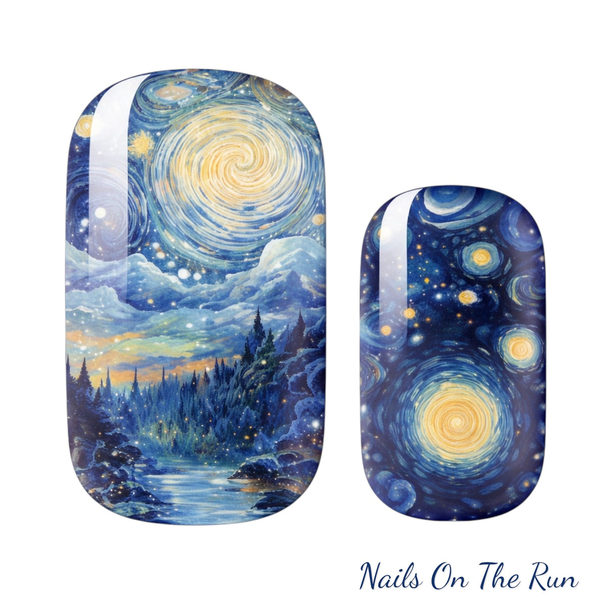 Nail Polish Wraps JK2162 | Easy Apply Nail Stickers UK