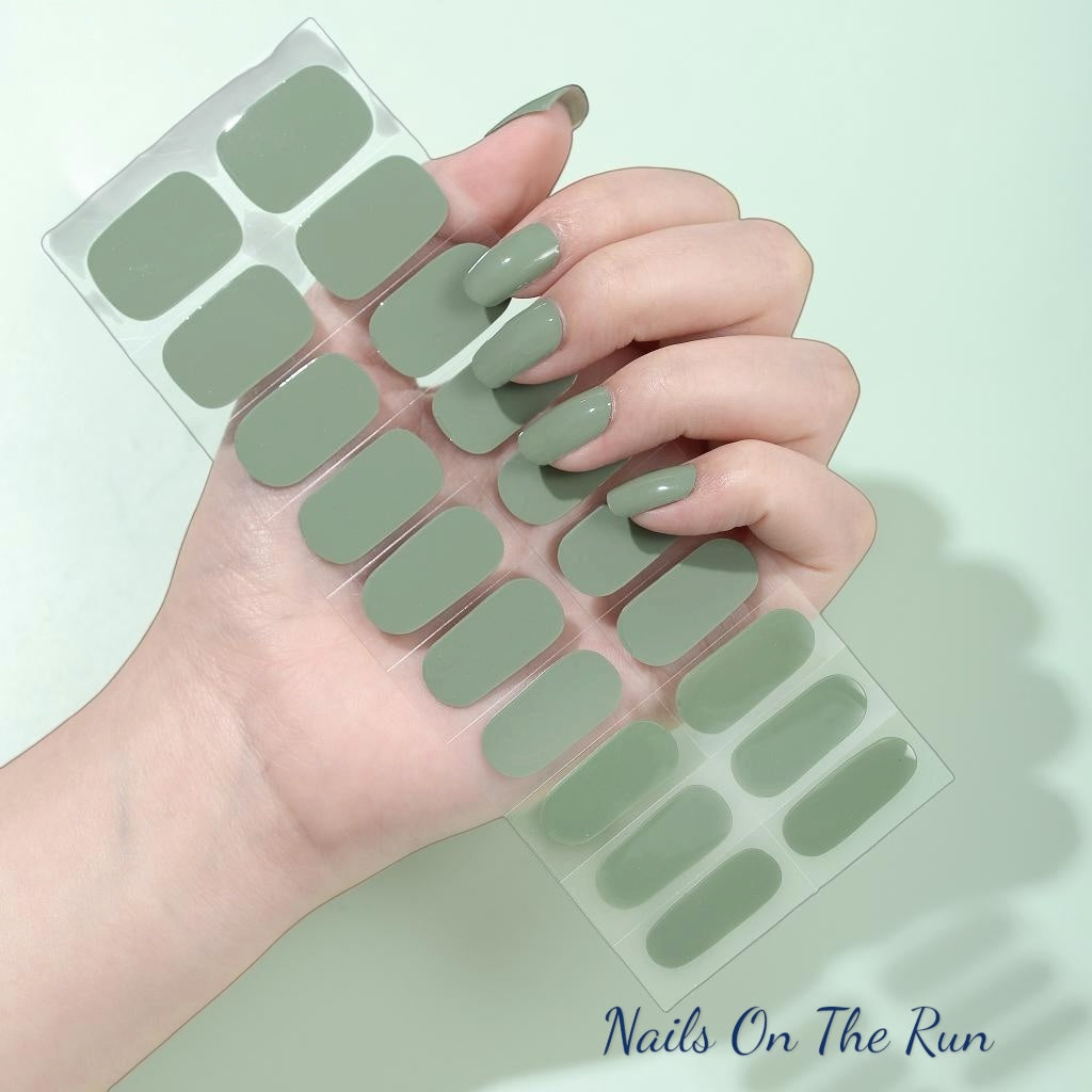 Gel Nail Wraps G089 | No Cure Gel Polish Nail Wraps UK