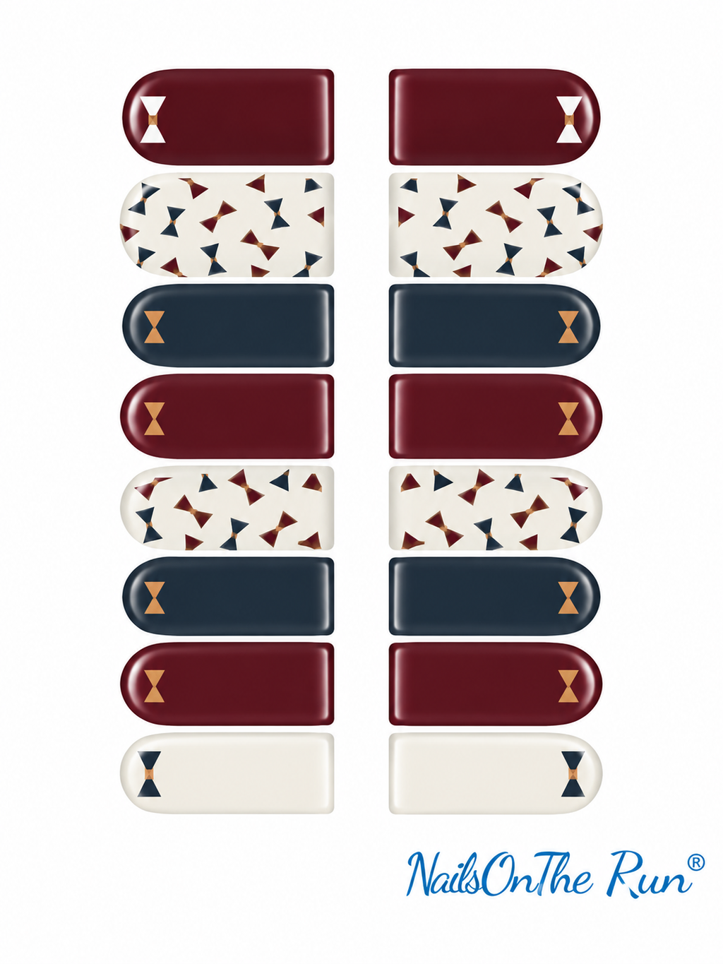 Nail Polish Toe Wraps T48