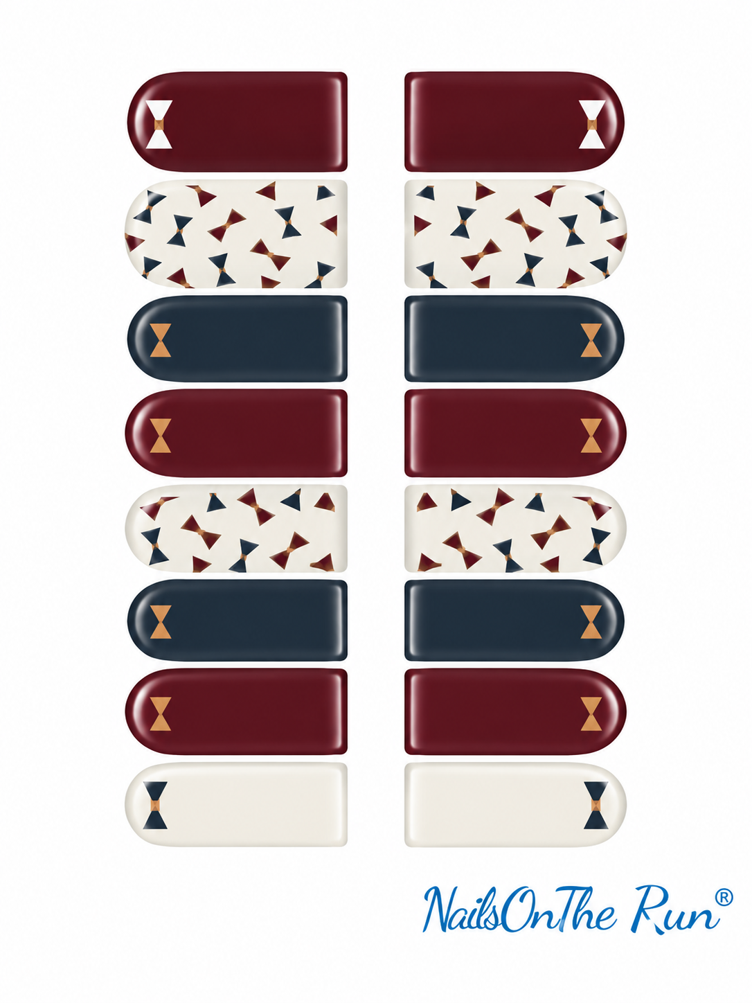 Nail Polish Toe Wraps T48