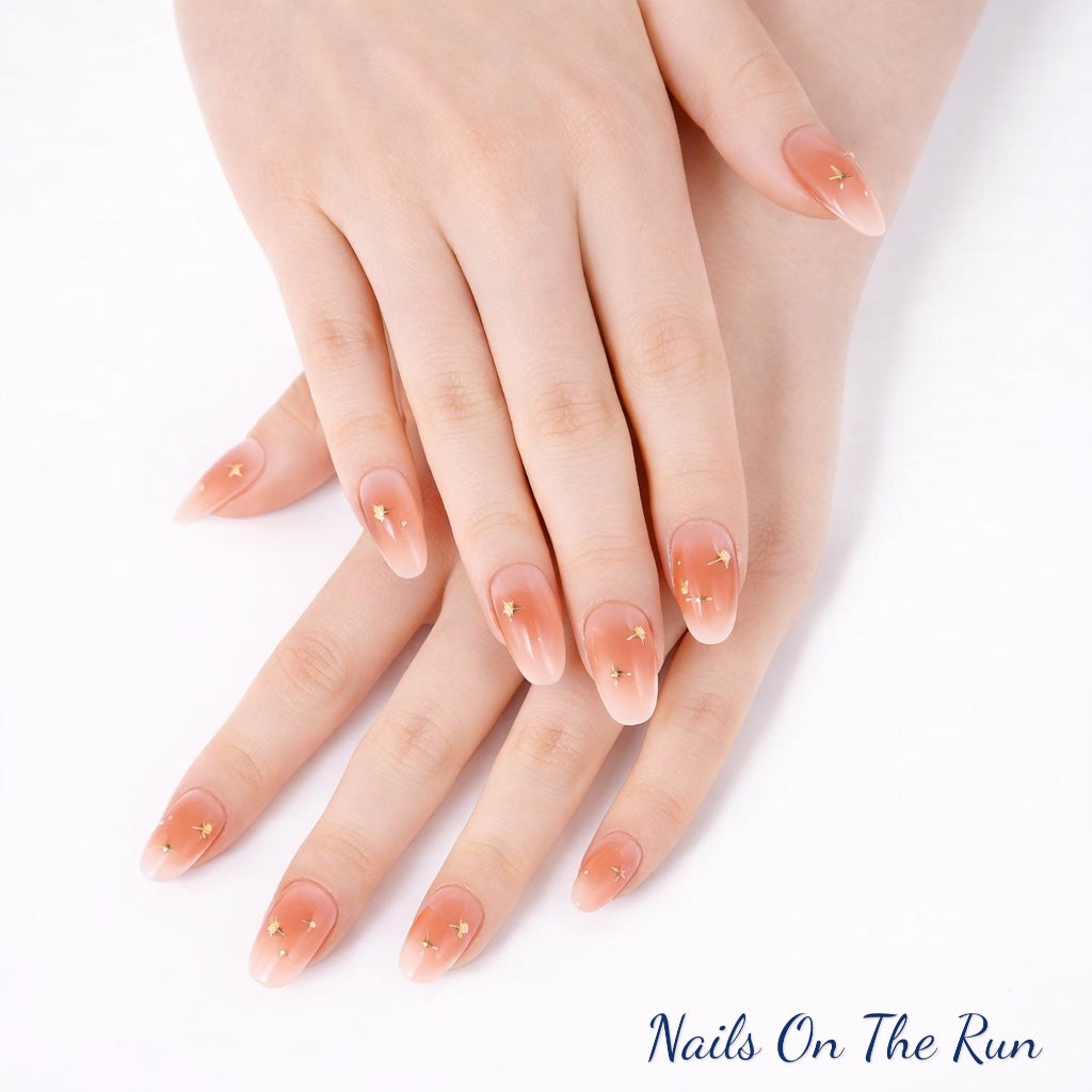Semi Cured Gel Nail Wraps 544 | Salon Finish Nail Wraps UK