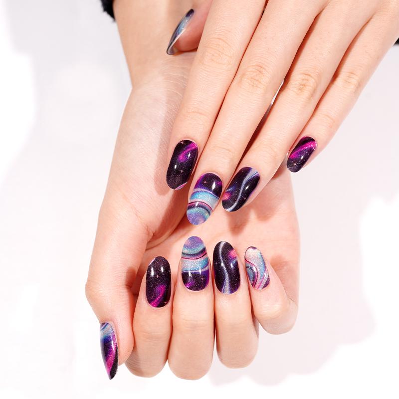 Semi Cured Gel Wraps 431 | Salon Finish Nail Wraps UK