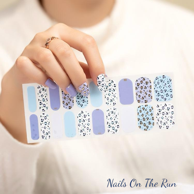 Nail Polish Wraps JK017 | Easy Apply Nail Stickers UK