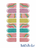 Nail Polish Toe Wraps T15