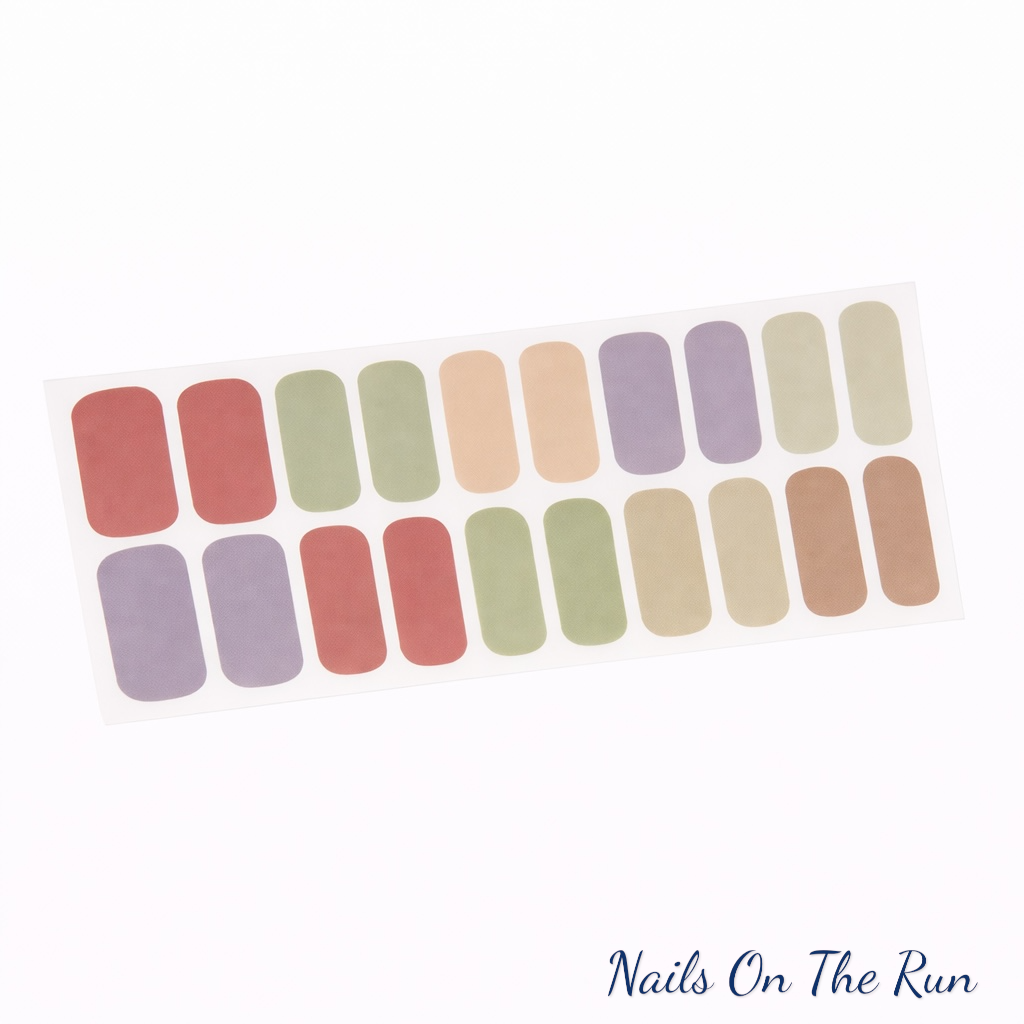 Nail Polish Wraps JK154 | Easy Apply Nail Stickers UK