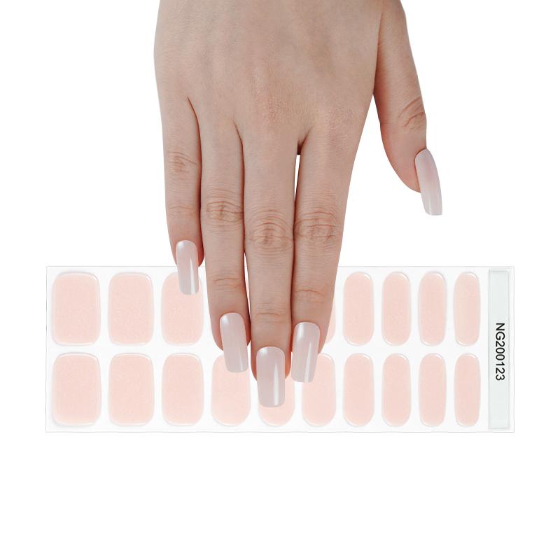 Semi Cured Gel Wraps 123 | Salon Finish Nail Wraps UK