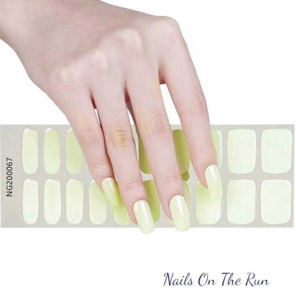 Semi Cured Gel Nail Wraps 067 | Salon Finish Nail Wraps UK - £5.00