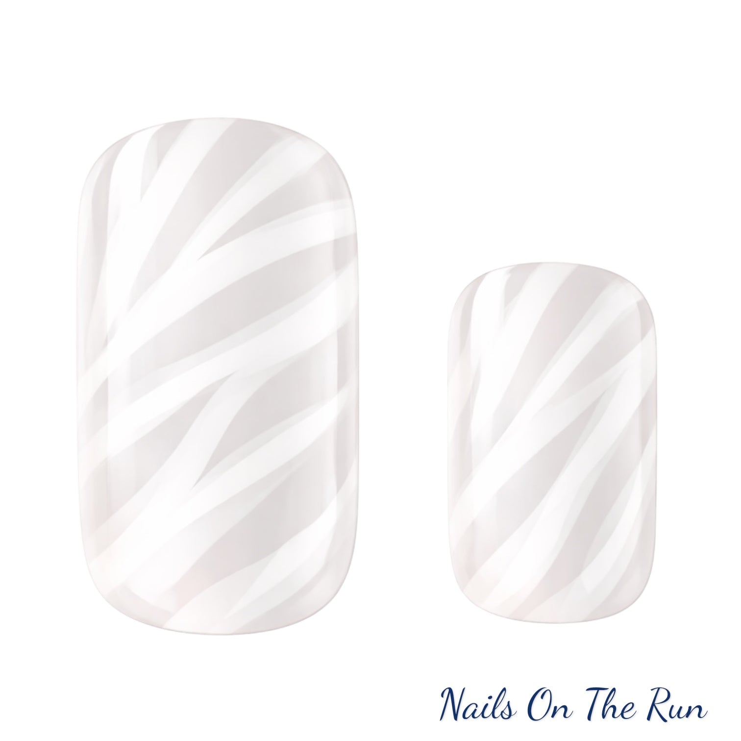 Nail Polish Wraps JK132 | Easy Apply Nail Stickers UK - £2.50