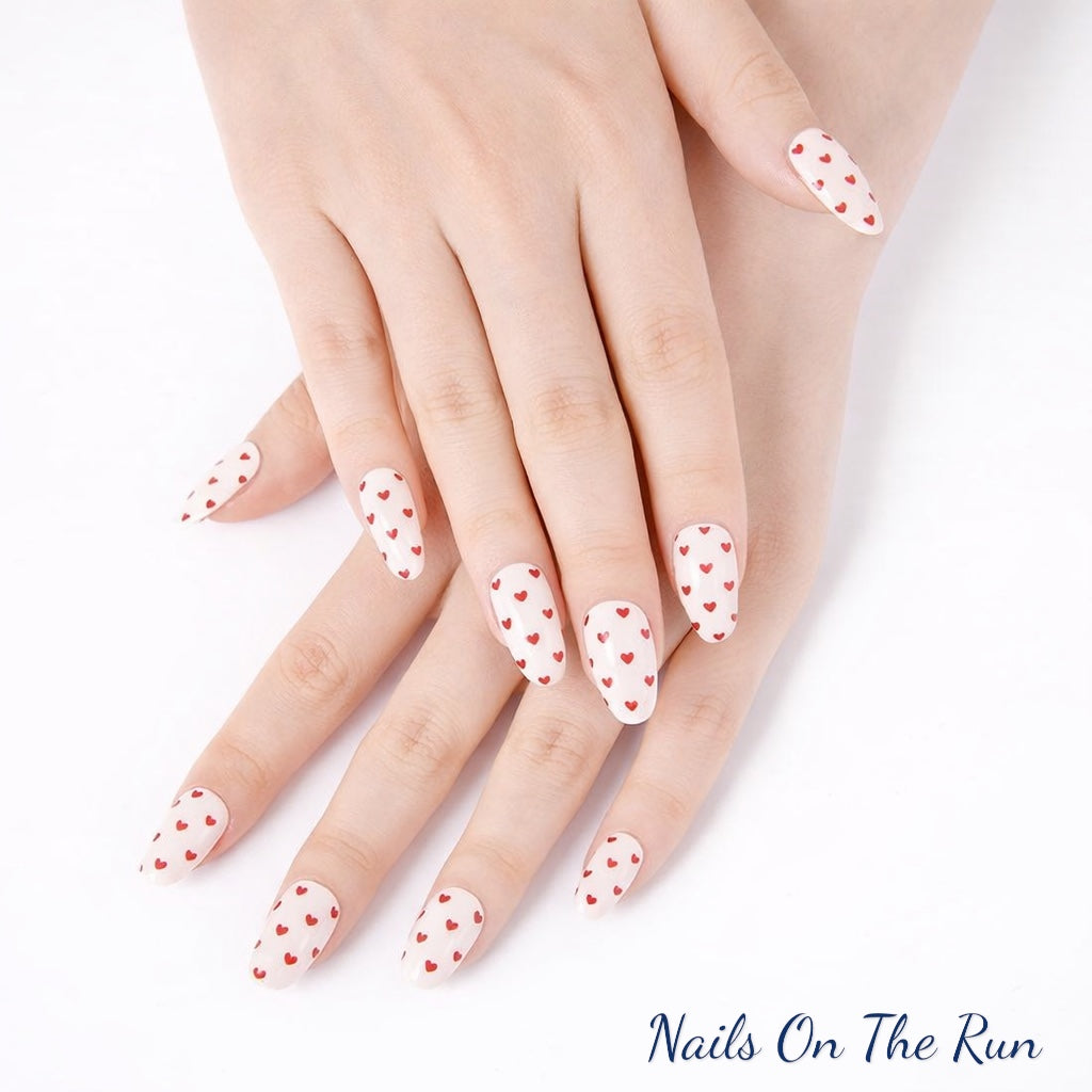 Semi Cured Gel Nail Wraps 493 | Salon Finish Nail Wraps UK