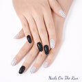 Semi Cured Gel Nail Wraps 689 | Salon FInish Nail Wraps Uk