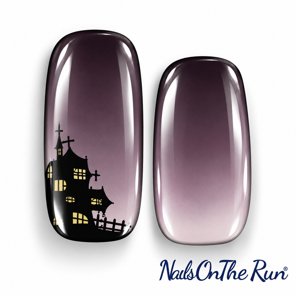 Nail Polish Wraps JK2041 | Easy Apply Nail Stickers UK - HALLOWEEN