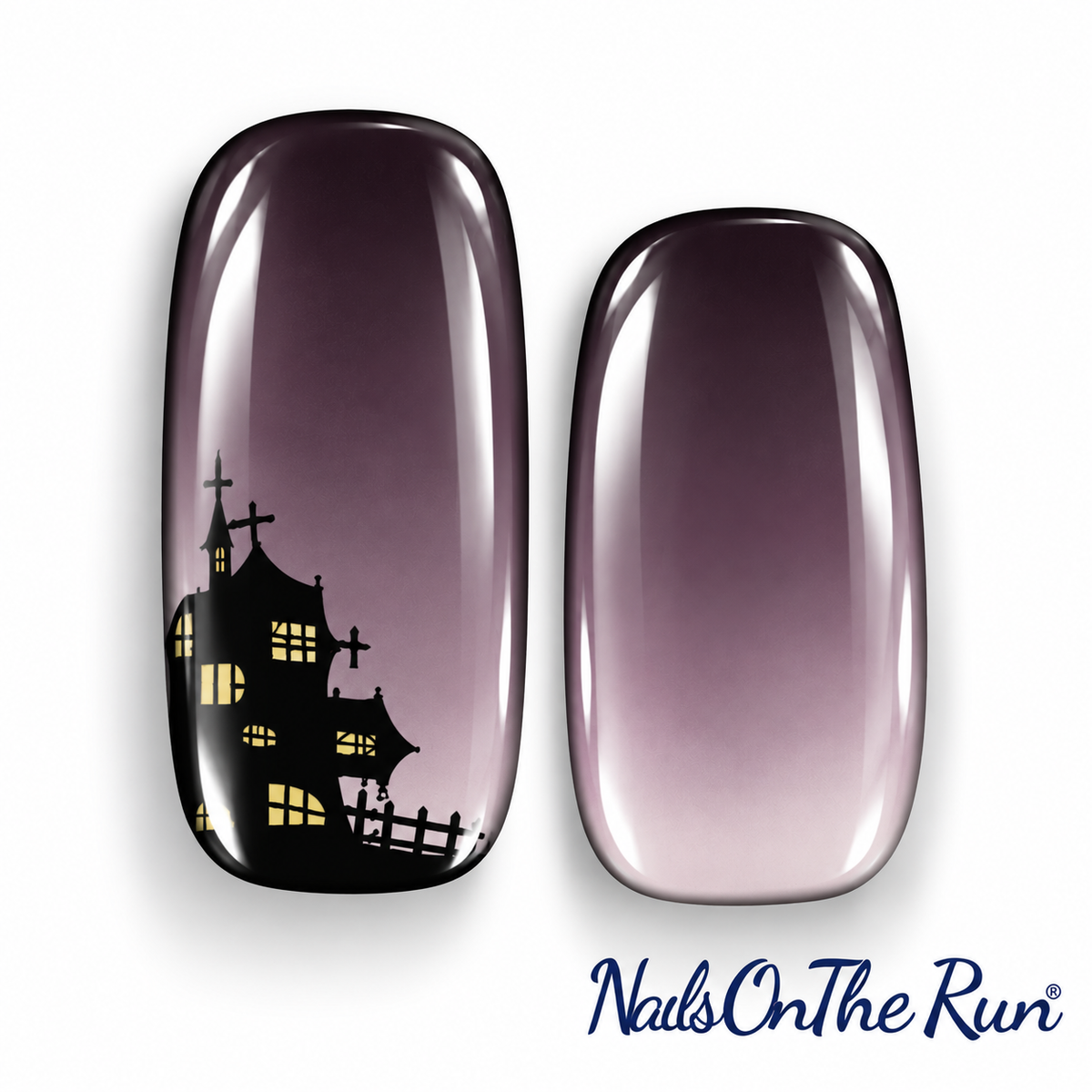 Nail Polish Wraps JK2041 | Easy Apply Nail Stickers UK - HALLOWEEN