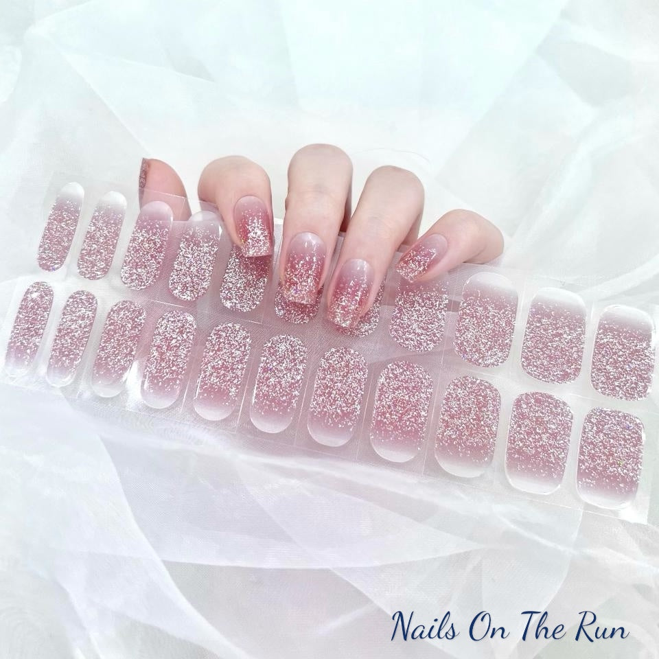 Gel Nail Wraps G022 | No Cure Gel Polish Nail Wraps UK