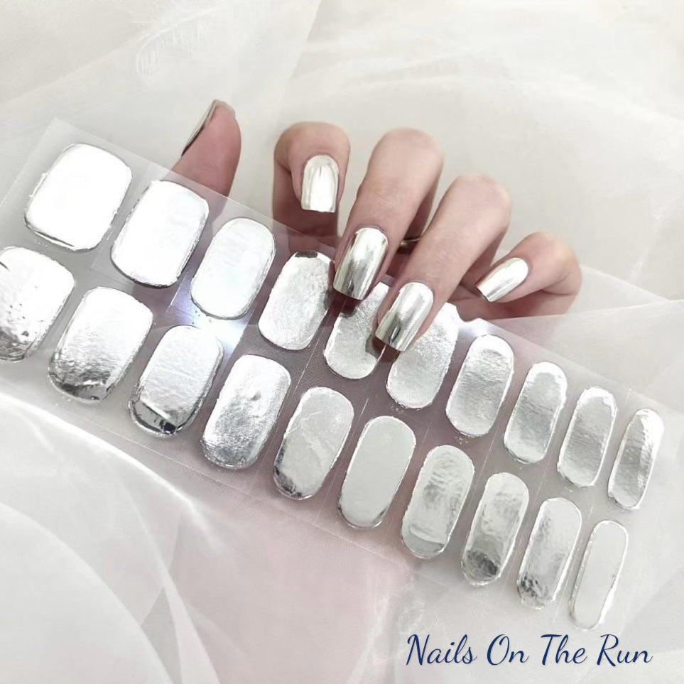 Gel Nail Wraps G164 | No Cure Gel Polish Nail Wraps UK