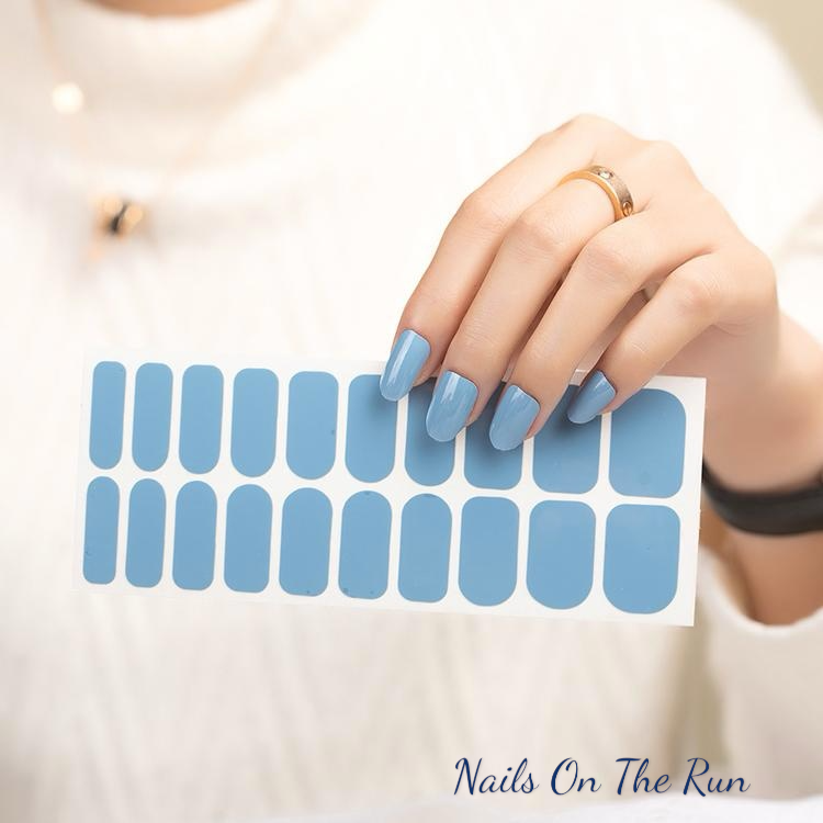 Nail Polish Wraps JK027 | Easy Apply Nail Stickers UK