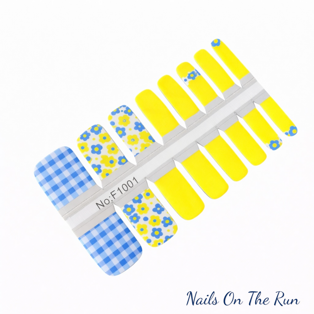 Yellow Flower Toe Wraps - £2.00
