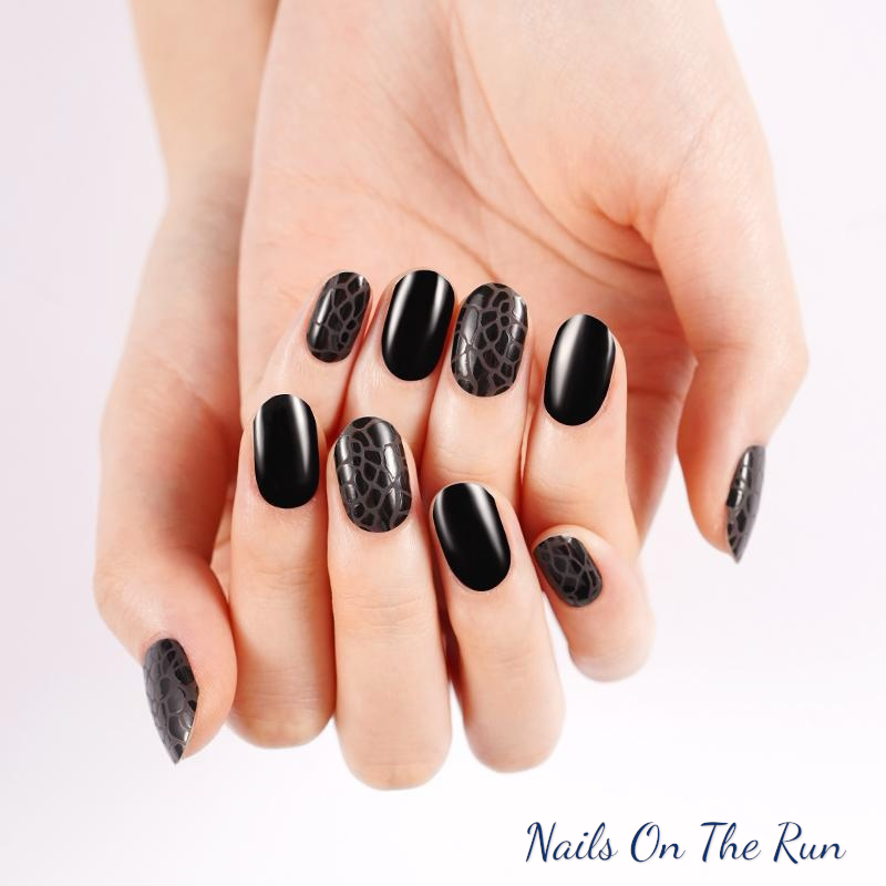 Nail Polish Wraps JK2138 | Easy Apply Nail Stickers UK - £2.50