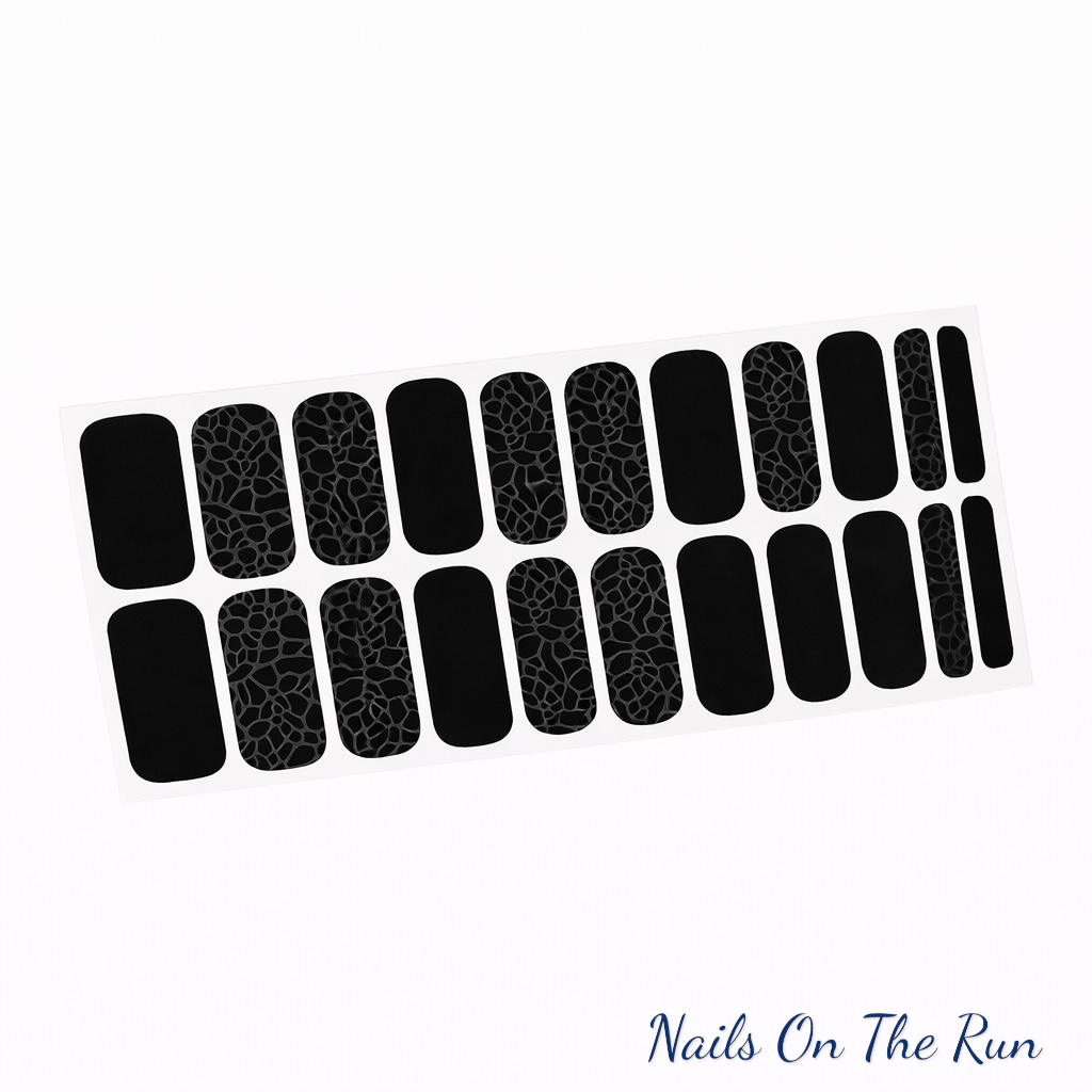 Nail Polish Wraps JK2138 | Easy Apply Nail Stickers UK - £2.50