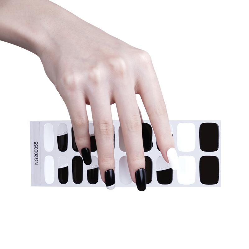 Semi Cured Gel Wraps 055 | Salon Finish Nail Wraps UK