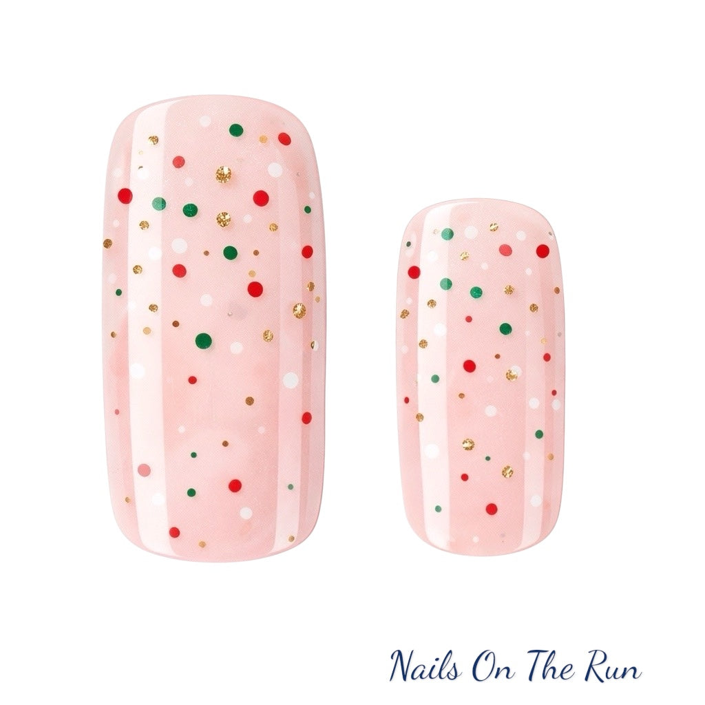 Semi Cured Gel Nail Wraps 481 | Salon Finish Nail Wraps UK