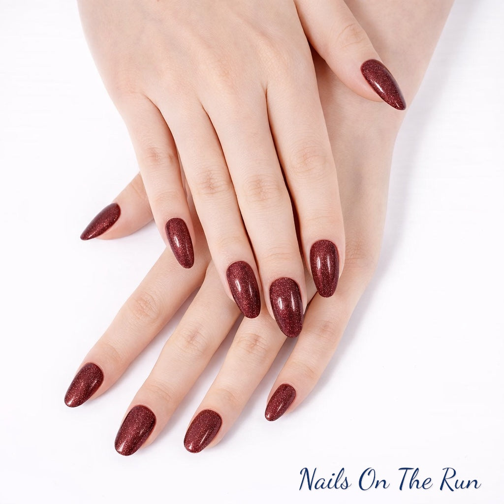 Semi Cured Gel Nail Wraps 638 | Salon Finish Nail Wraps UK