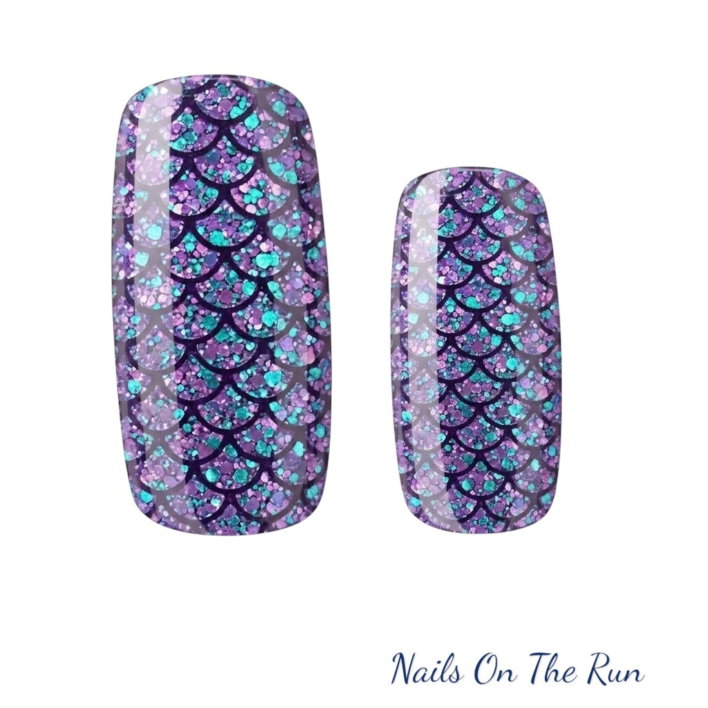 Gel Nail Wraps G034 | No Cure Gel Polish Nail Wraps UK