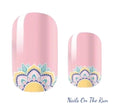 Nail Polish Wraps JK008 | Easy Apply Nail Stickers UK