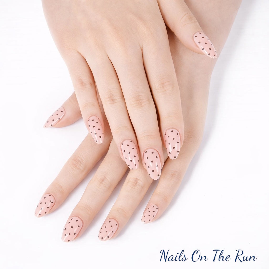 Semi Cured Gel Nail Wraps 671 | Salon Finish Nail Wraps UK