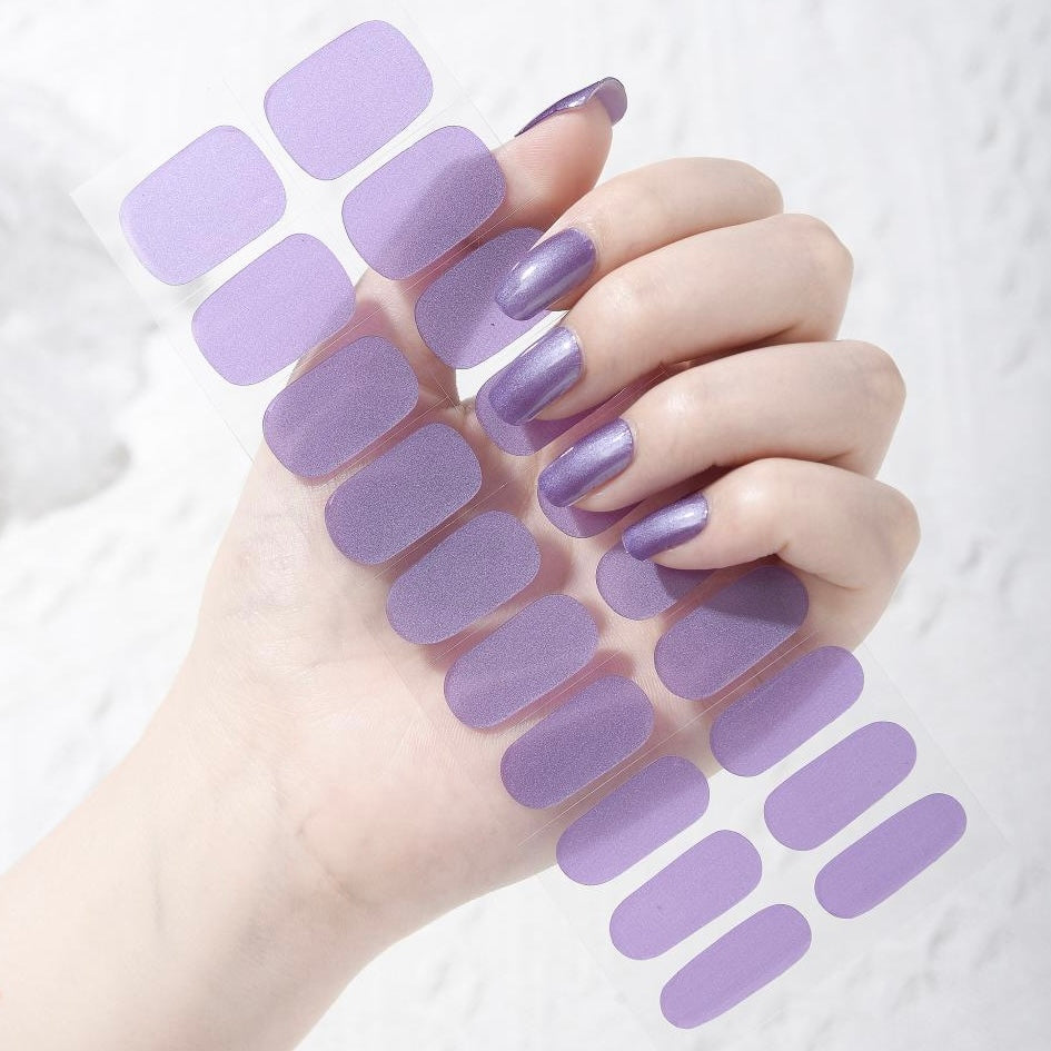 Gel Nail Wraps G163 | No Cure Gel Polish Nail Wraps UK