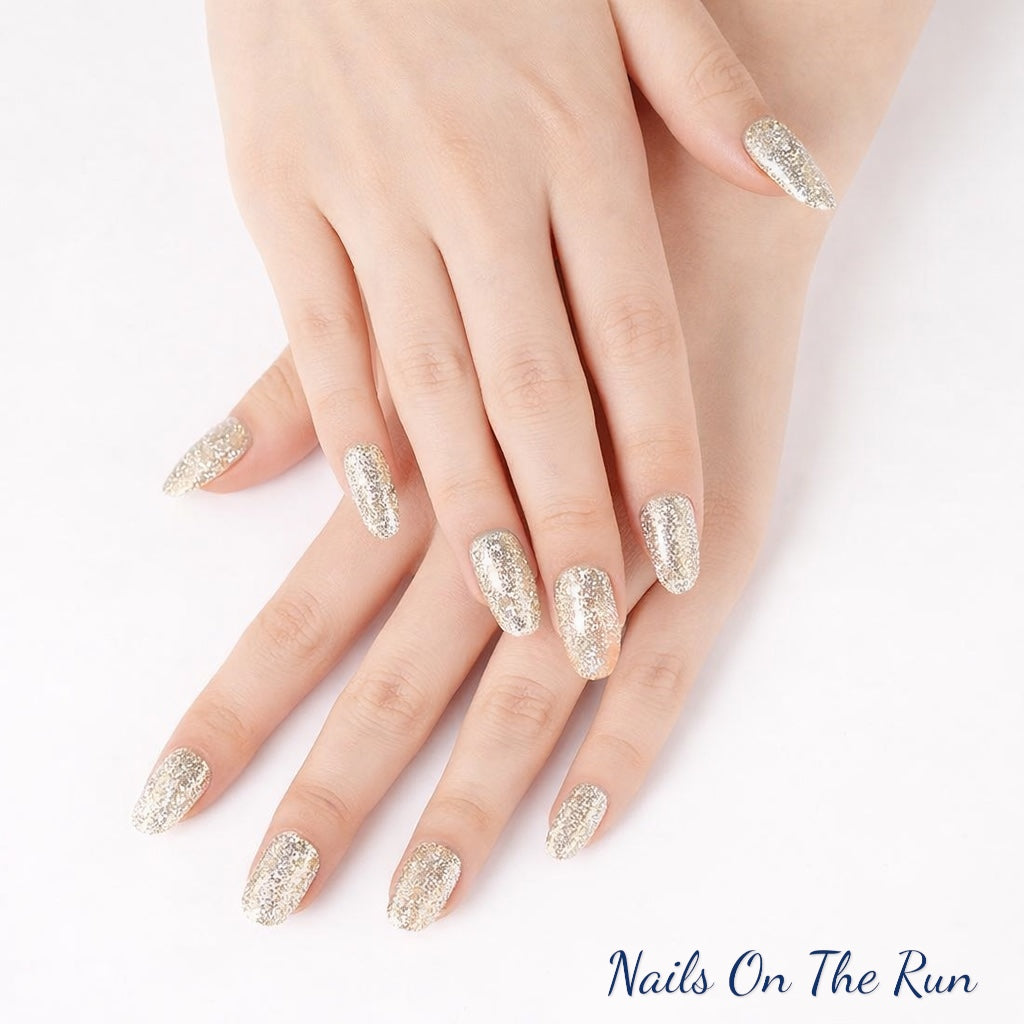 Semi Cured Gel Nail Wraps 125 | Salon Finish Nail Wraps Uk