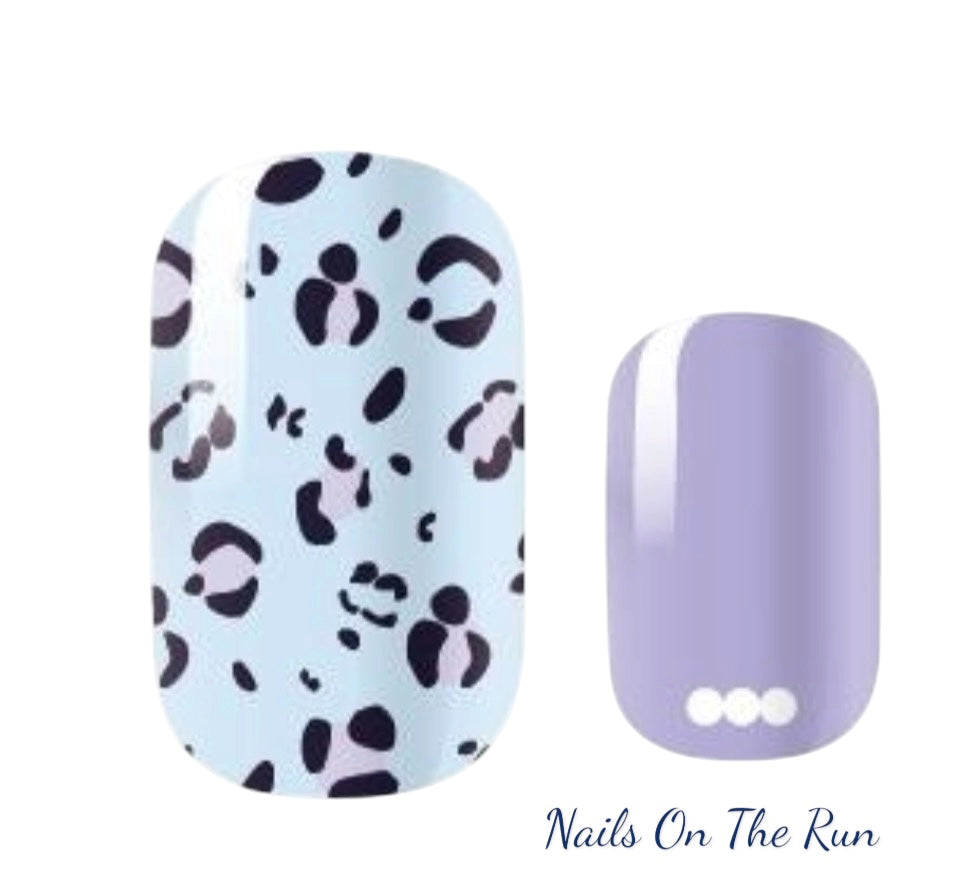 Nail Polish Wraps JK017 | Easy Apply Nail Stickers UK
