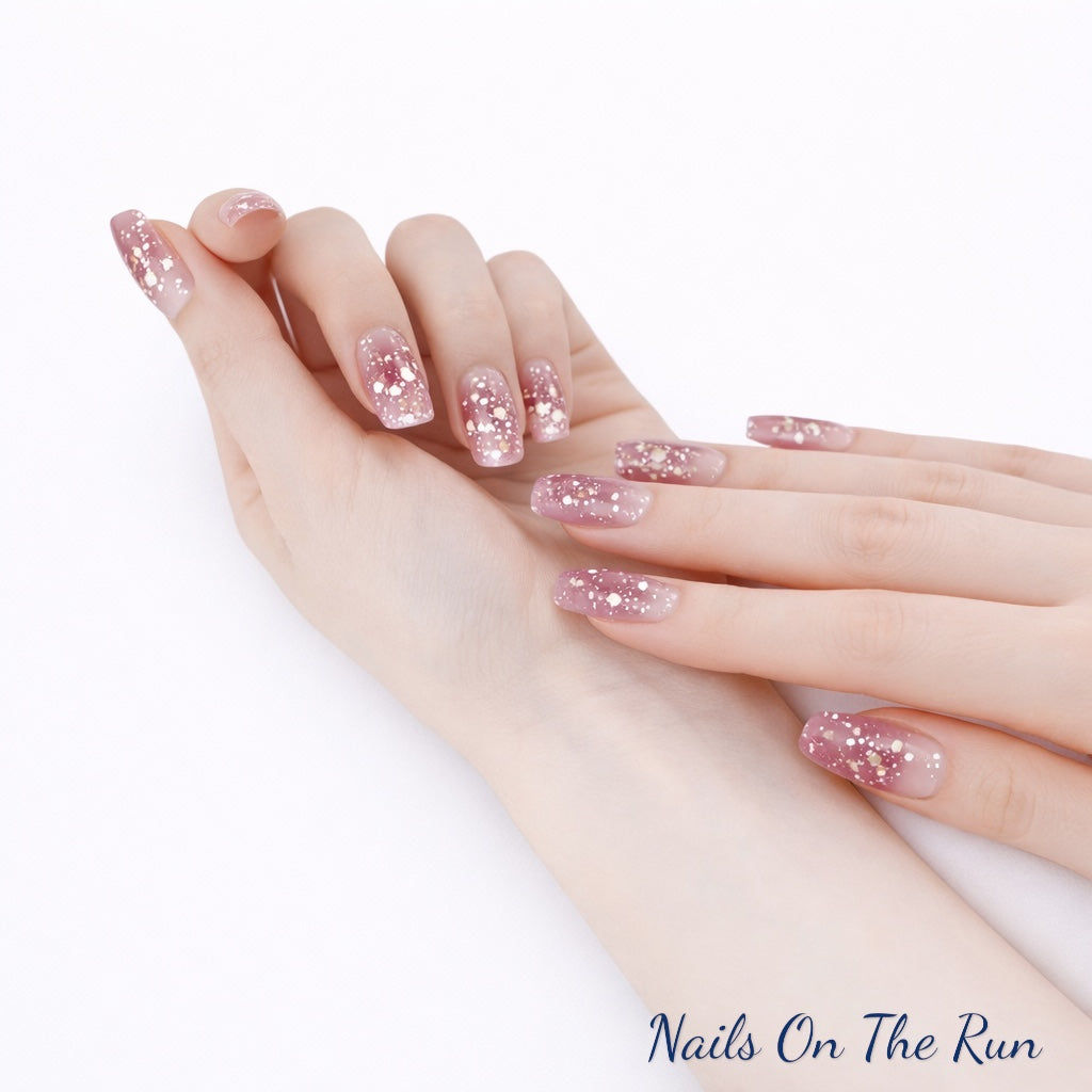 Gel Nail Wraps G014 | No Cure Gel Polish Nail Wraps UK
