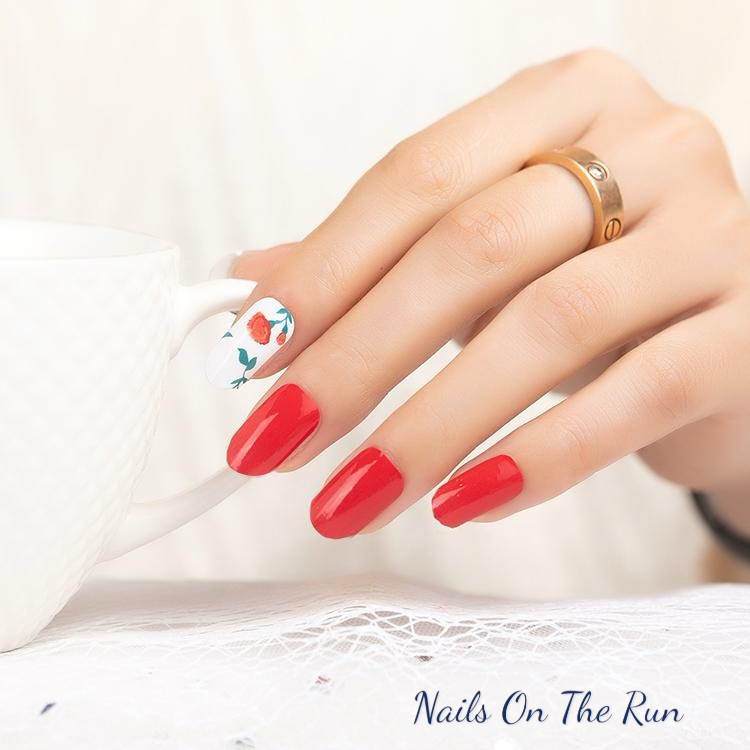 Nail Polish Wraps JK012 | Easy Apply Nail Stickers UK