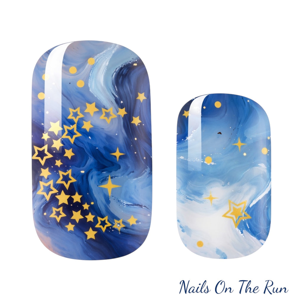 Nail Polish Wraps JK2153 | Easy Apply Nail Stickers UK