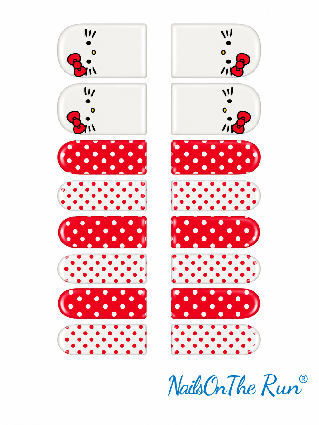 Nail Polish Toe Wraps T50