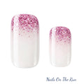 Gel Nail Wraps G016 | No Cure Gel Polish Nail Wraps UK - CLEAR BACKGROUND