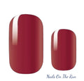 Nail Polish Wraps JK028 | Easy Apply Nail Stickers UK - BROWN SHADE