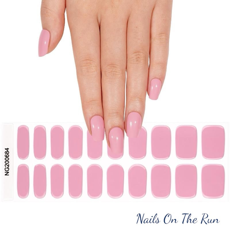 Semi Cured Gel Nail Wraps 684 | Salon Finish Nail Wraps UK